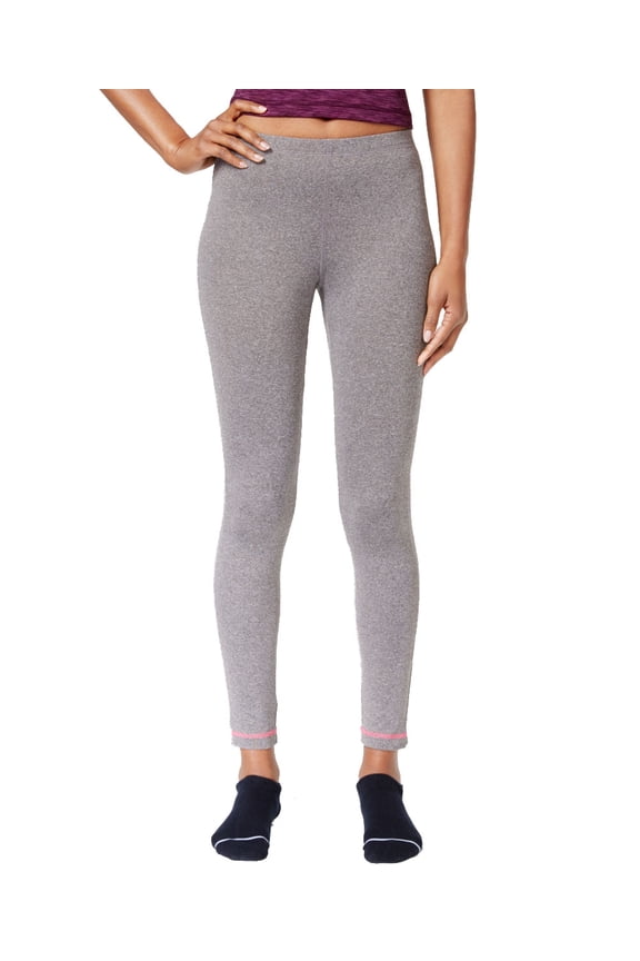 Women's Warm Base-Layer Leggings, Charcoal, XS