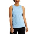 thumbnail image 1 of Ideology Womens Activewear Heathered Keyhole-Back Tank Top;Large, 1 of 1