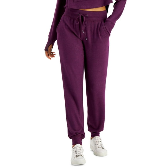 Ideology Womens Activewear Mushy Knit Joggers;X-Small