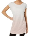 thumbnail image 1 of Ideology Womens Activewear Ombre V Back Tunic;Small, 1 of 2