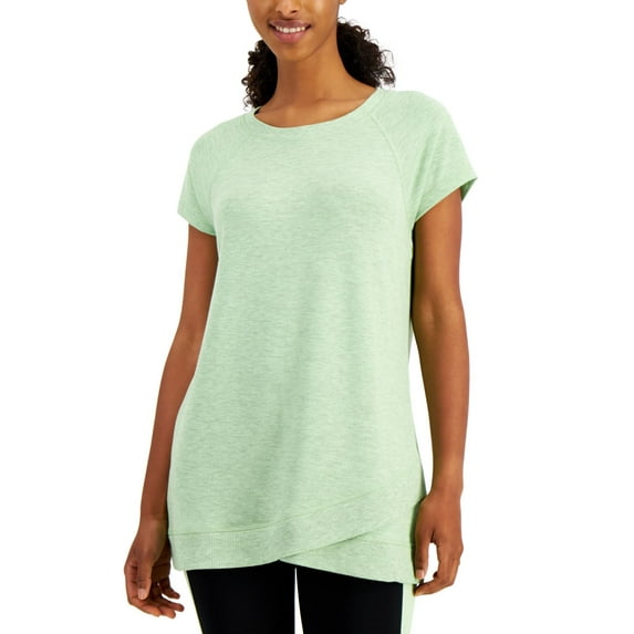 Ideology Womens Activewear Short-Sleeve T-Shirt;Small