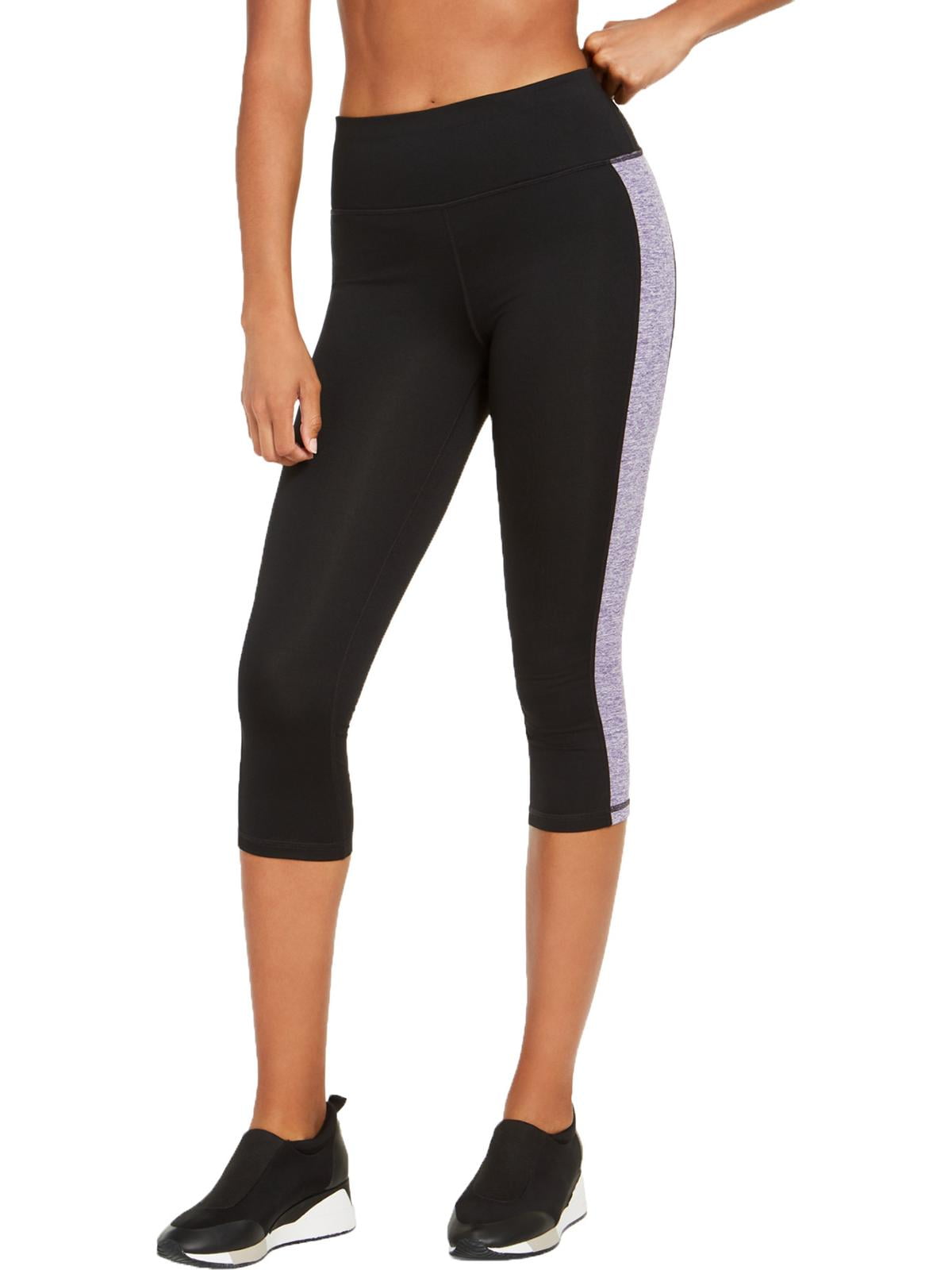 IDEOLOGY Womens Black Cropped Active Wear Leggings Size: S 