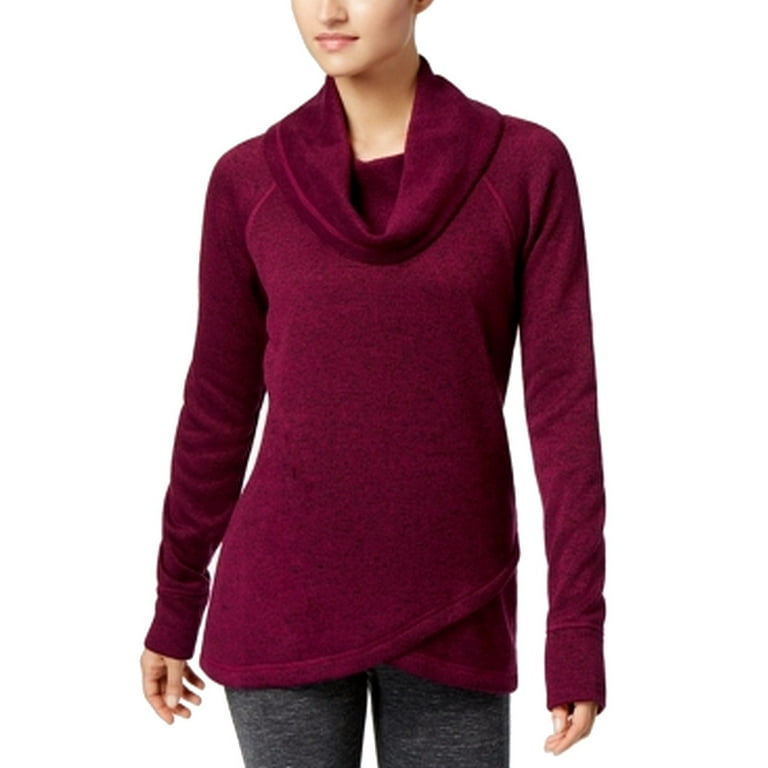 Ideology Womens Activewear Cowl Neck Pullover Top XS Walmart