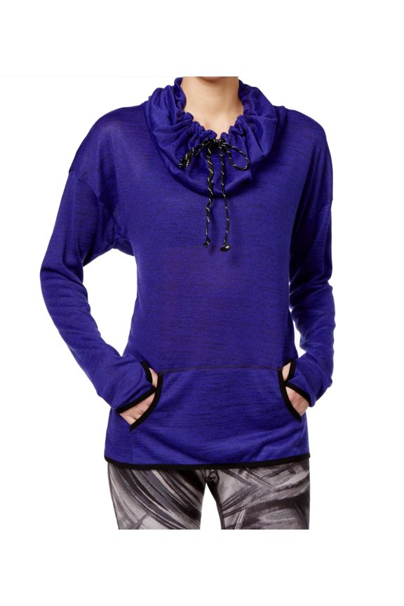Ideology Womens Cowl Neck Top