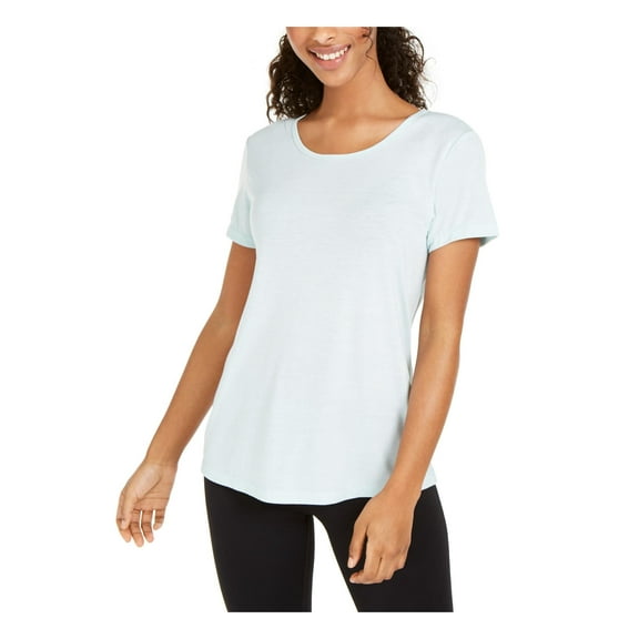 Ideology Womens Fitness Running Shirts & Tops Green S