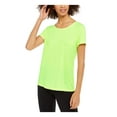 thumbnail image 1 of Ideology Womens Fitness Running Shirts & Tops Yellow XXL, 1 of 1