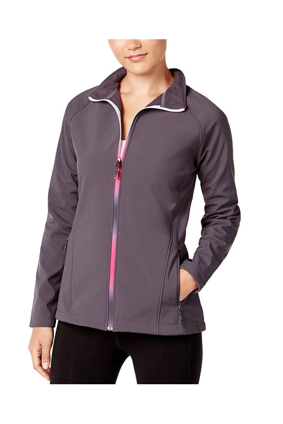 Womens Fleece Outerwear Jacket Size S