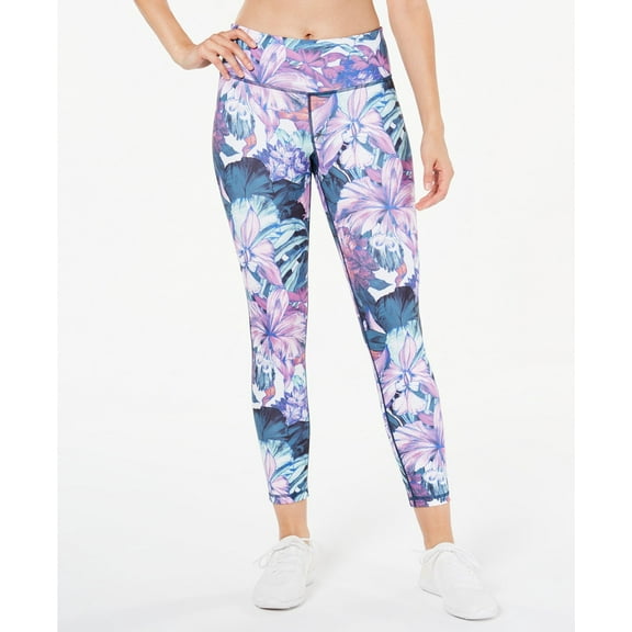 Ideology Womens Floral Printed Leggings