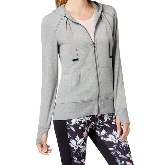 Ideology Womens Full Zip Long Sleeve Hoodie