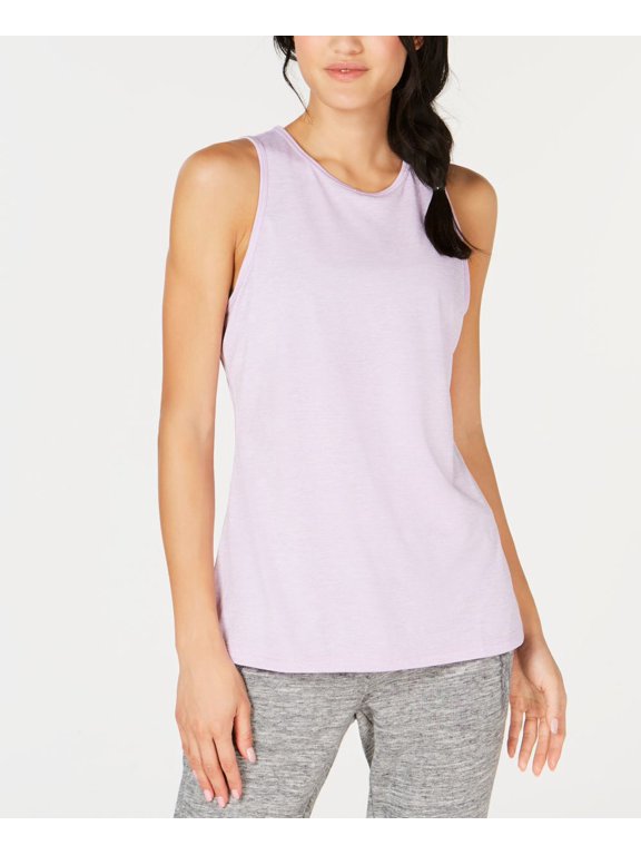 Womens Heathered Keyhole Back Tank Top Size XX-Large