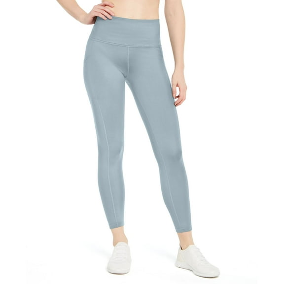 Ideology Womens High-Waist Side-Pocket 7/8 Leggings