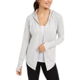 thumbnail image 1 of Ideology Womens Hodded Ruched Cardigan, 1 of 3