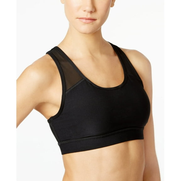 Ideology Womens Mid Impact Yoga Sports Bra