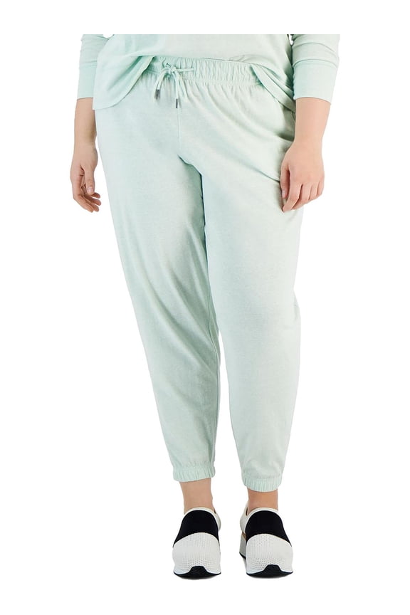 Womens Plus Cozy Comfy Jogger Pants