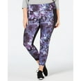 thumbnail image 1 of Ideology Womens Plus Size Trimmed Cropped Leggings;3X, 1 of 2