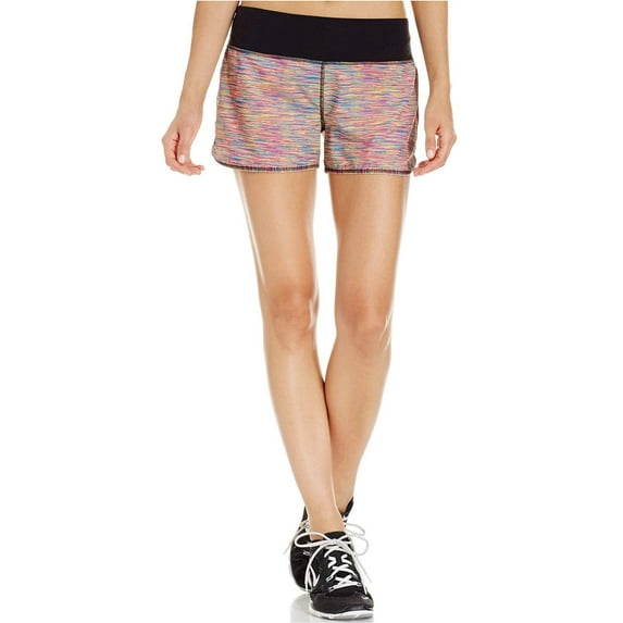 Ideology Womens Printed Woven Active Shorts