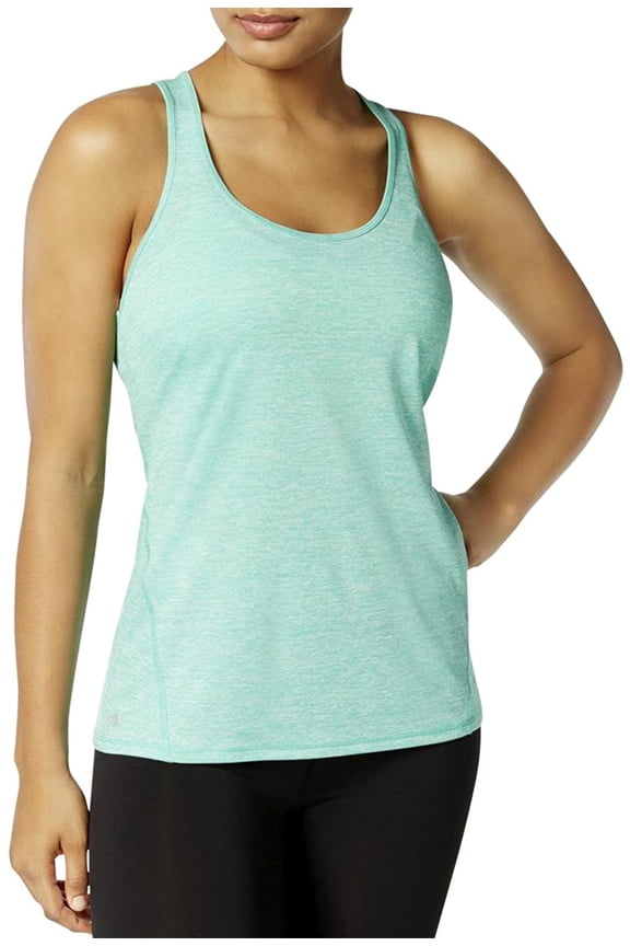 Womens Rapidry Heathered Racerback Performance Tank Top