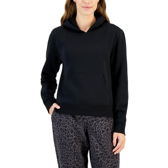 Ideology Womens Solid Hooded Sweatshirt