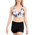 thumbnail image 1 of Ideology Womens Tie-Dyed Low Impact Sports Bra, 1 of 1