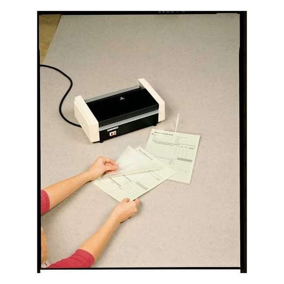 Idesco Tag Laminator,Black QMAC021