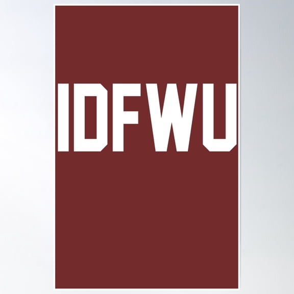 Idfwu Poster Wall Art, Modern Wall Decor, 12x18 UNFRAMED