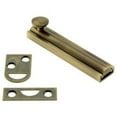 thumbnail image 1 of Idh by St. Simons 11044-005 Solid Brass Surface Bolt, Antique Brass - 4 in., 1 of 1