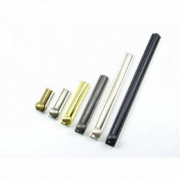 Idh by St. Simons 11044-15A Solid Brass Surface Bolt, Antique Nickel - 4 in.