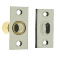 thumbnail image 1 of Idh by St. Simons 12010-014 Solid Brass Narrow Square Roller Ball Catch, Bright Nickel, 1 of 1