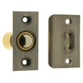 thumbnail image 1 of Idh by St. Simons 12011-15A Solid Brass Wide Square Roller Ball Catch, Antique Nickel, 1 of 1