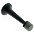 thumbnail image 1 of Idh by St. Simons 13010-019 Solid Brass Arrow Base Door Stop, Matte Black - 3 in., 1 of 2