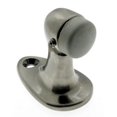 thumbnail image 1 of Idh by St. Simons 13014-15A Solid Brass Gooseneck Large Door Stop, Antique Nickel, 1 of 1