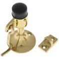 thumbnail image 1 of Idh by St. Simons 13016-003 Solid Brass Cup Door Stop & Holder with Hook, Polished Brass, 1 of 1