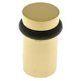 thumbnail image 1 of Idh by St. Simons 13087-003 Solid Brass High Clearance Flat Top Door Stop, Polished Brass, 1 of 1