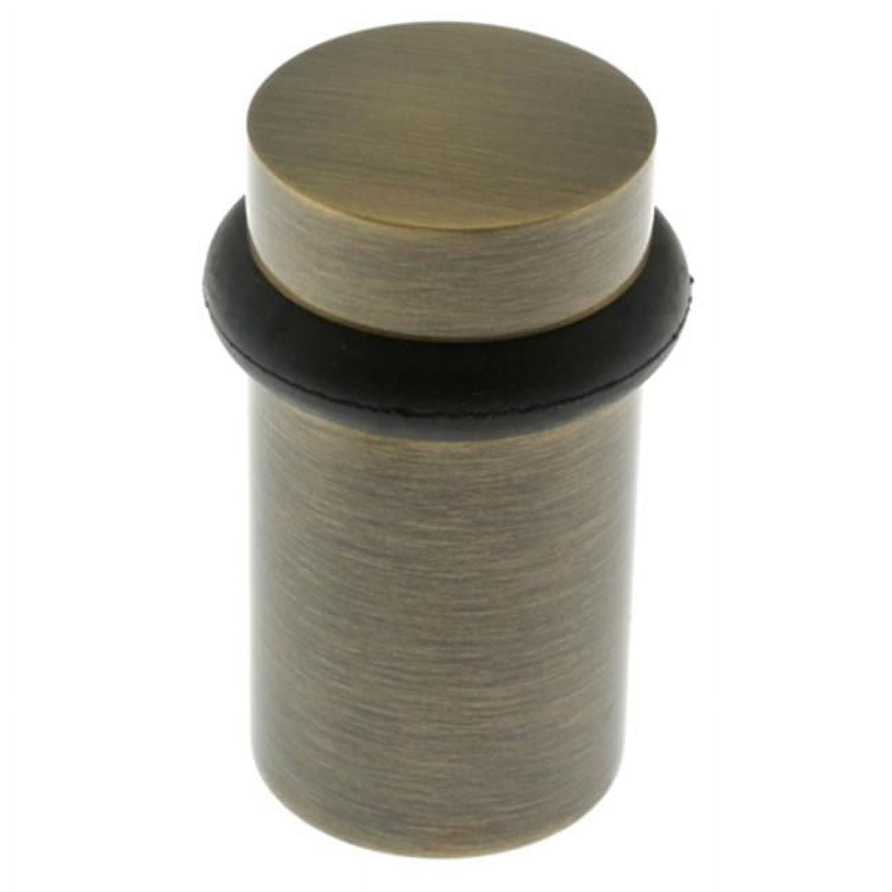 Idh by St. Simons 13087-005 Solid Brass High Clearance Flat Top Door Stop, Antique Brass