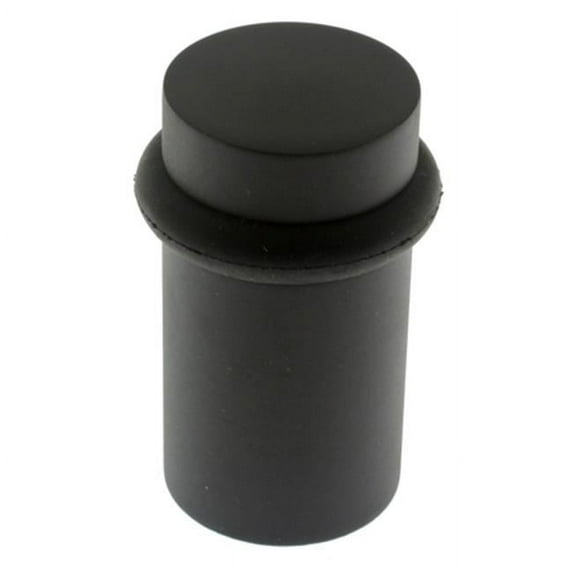 Idh by St. Simons 13087-10B Solid Brass High Clearance Flat Top Door Stop, Oil-Rubbed Bronze