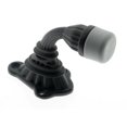 thumbnail image 1 of Idh by St. Simons 13200-10B Solid Brass Ribbon & Reed Crane Door Stop, Oil-Rubbed Bronze, 1 of 1