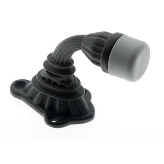 Idh by St. Simons 13200-10B Solid Brass Ribbon & Reed Crane Door Stop, Oil-Rubbed Bronze
