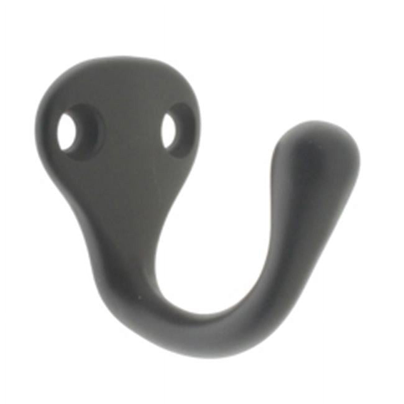 Idh by St. Simons 17014-10B Solid Brass Single Hook, Oil-Rubbed Bronze