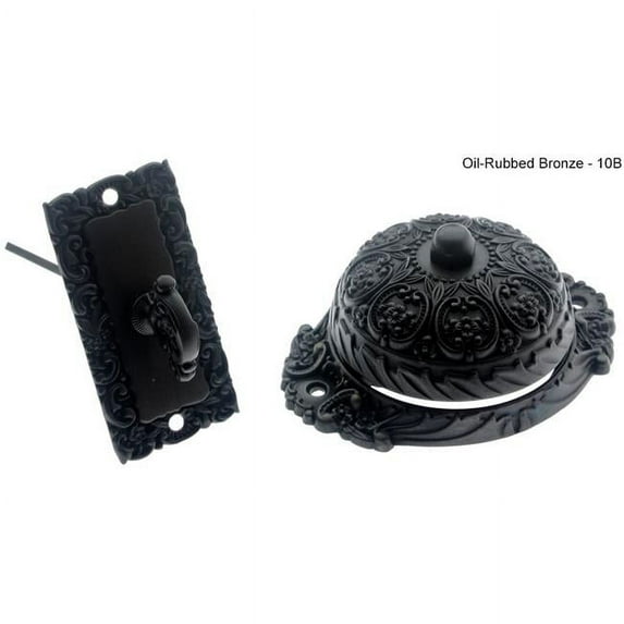 Idh by St. Simons 18055-10B Twist Bell with Ornate Dome, Oil-Rubbed Bronze