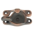 thumbnail image 1 of Idh by St. Simons 21020-08A Solid Brass Small Sash Catch, Antique Copper, 1 of 1