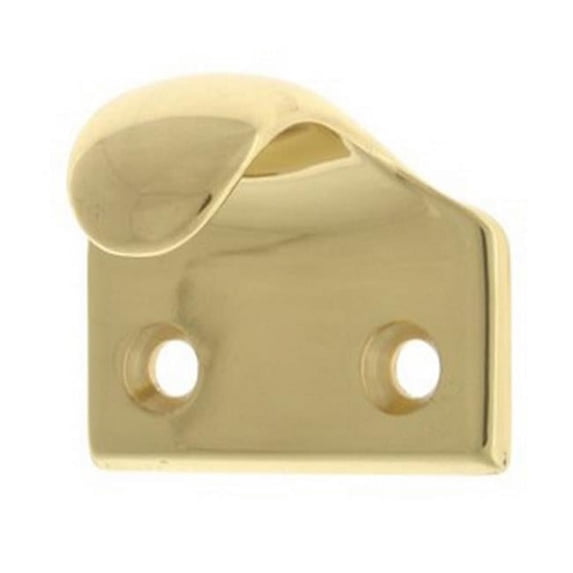 Idh by St. Simons 21051-3NL Solid Brass Heavy Duty Sash Lift, Polished Brass No Lacquer