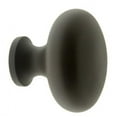 thumbnail image 1 of Idh by St. Simons 21197-10B Solid Brass Round Door Knob, Oil-Rubbed Bronze - 1.31 in., 1 of 1