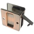 thumbnail image 1 of Idh by St. Simons 25410-08A Solid Brass Pocket Passage Pull, Antique Copper, 1 of 2