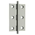 thumbnail image 1 of Idh by St. Simons 83020-026 Solid Brass Cabinet Hinges, Polished Chrome - 3 x 2 in., 1 of 1