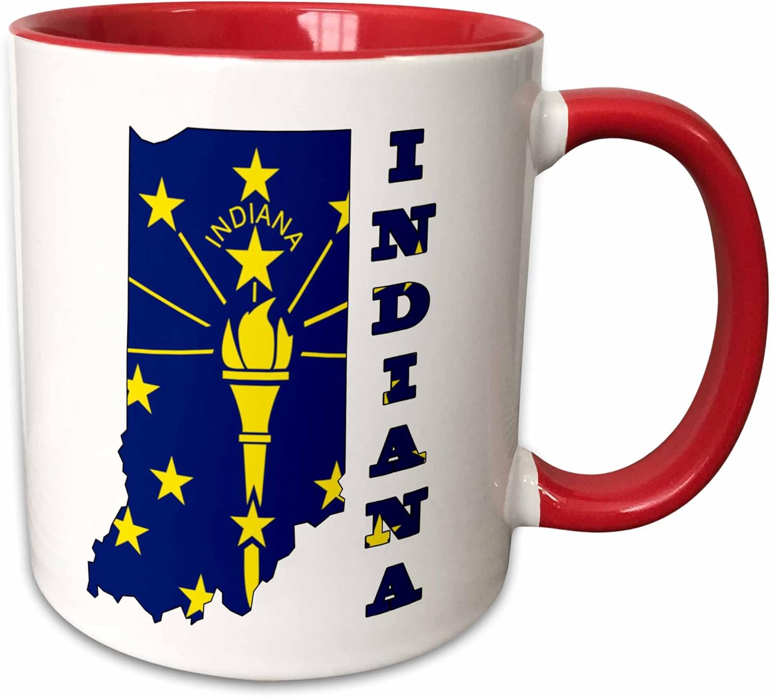 Idiaa State Flag I The Outlie Map Ad Letters For Idiaa Mugs (Mug Idiaa State Flag I The Outlie Map Ad Letters For Idiaa Mugs (Mug