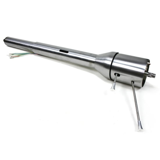 Ididit 1300644010 1968 Mustang Tilt Steering Column, Plain Steel