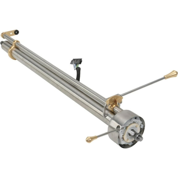 Ididit 1400300115 40 Style Straight Steering Column, 4 Speed, 30 Inch