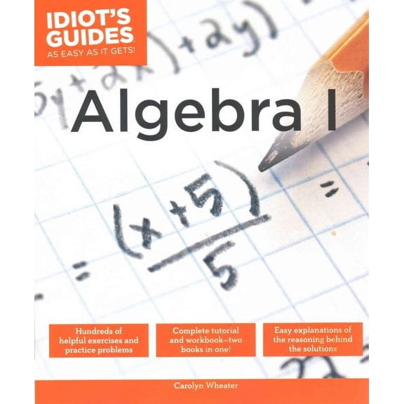 Pre-Owned Idiot's Guides Algebra I