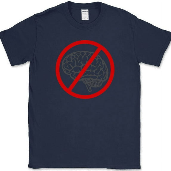 Idiotcracy Anti-Brain T-Shirt Funny Movie Moron Humor Novelty Tee - Navy, 3XL
