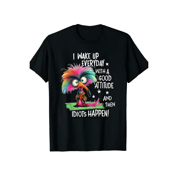 "Idiots Happen" T-Shirt 100% Cotton